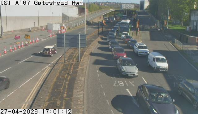 NELiveTraffic's tweet image. 🚘CONGESTION
📌A184/A167 (Westbound) - Gateshead Stadium to Tyne Bridge South #Gateshead 
ℹ️Journey time 17 minutes