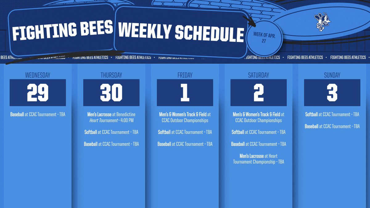 Fighting Bees Athletics tweet media