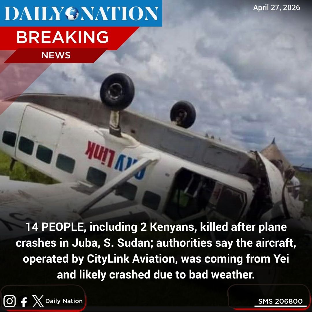 fear_wisdom's tweet image. Plane crash in Juba,South Sudan  Kills 14 people.#Planecrash #badweathee