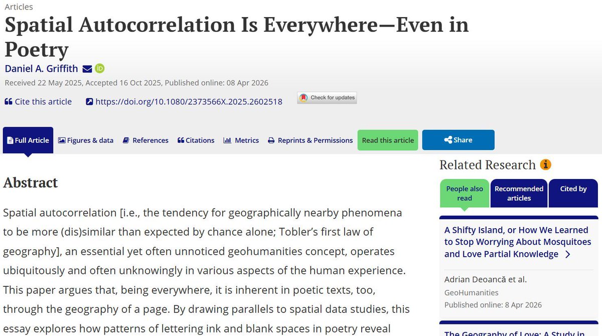 American Association of Geographers tweet media