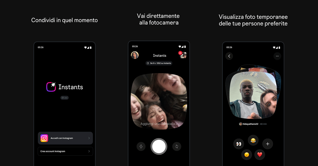 GiovannaDiTroia's tweet image. 📸 #Instagram lancia #Instants, l’app che trasforma le foto in momenti destinati a sparire

&amp;gt;&amp;gt;&amp;gt; t.me/GioDiT/2842 &amp;lt;&amp;lt;&amp;lt;
In diretta dal canale Telegram #GioDiT

#Snapchat #app #digitale #socialmedia #innovation