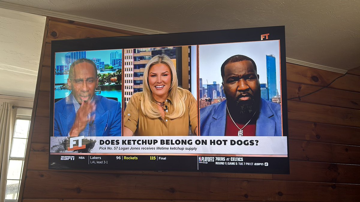 Just turned on ESPN riveting sports coverage