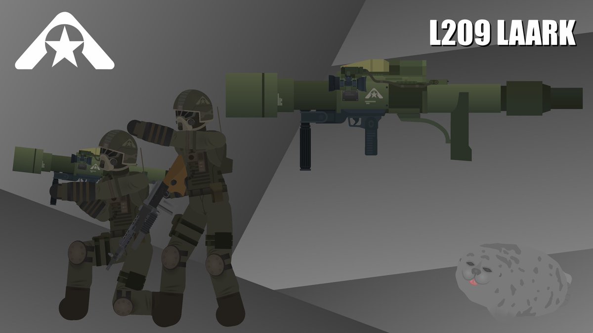 ACHACOSO_studio's tweet image. L209 LAARK rocket launcher from the resistance trilogy.
#RESISTANCE #sticknodes
