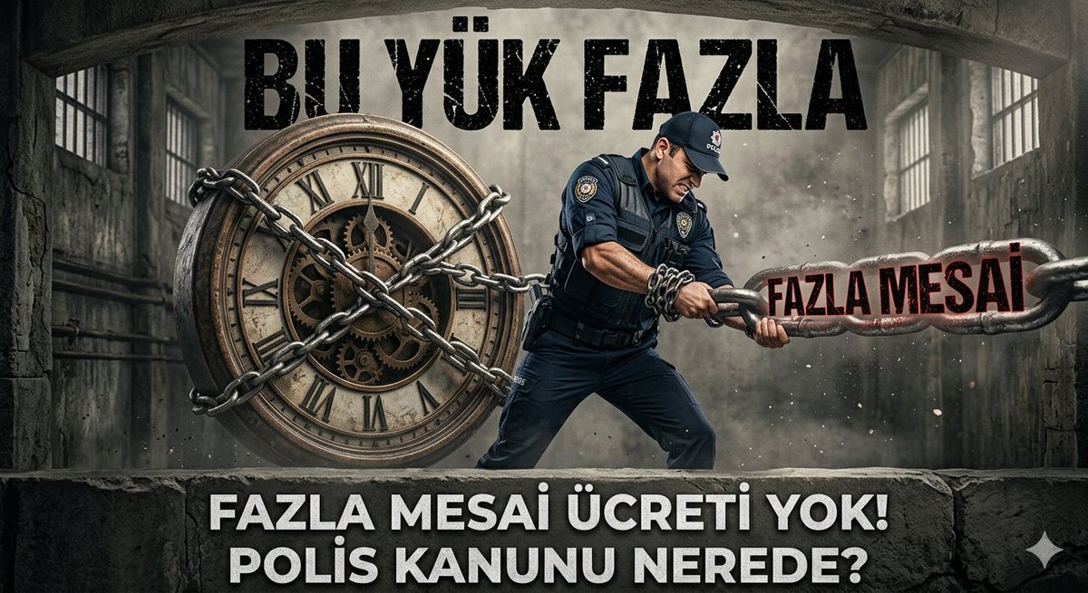 PolisTelsizii's tweet photo. 👮🏽‍♂️Polis sadece suçla değil, sistemle de mücadele ediyor. 
🕗Uzun çalışma saatleri, düzensiz hayat ve ekonomik baskı… 
‼️Bu yük artık taşınamaz hale geldi.
@hasandogan
@RTErdogan @iletisim

#PolisKanunuNerede https://t.co/V0Cs5EV3XX