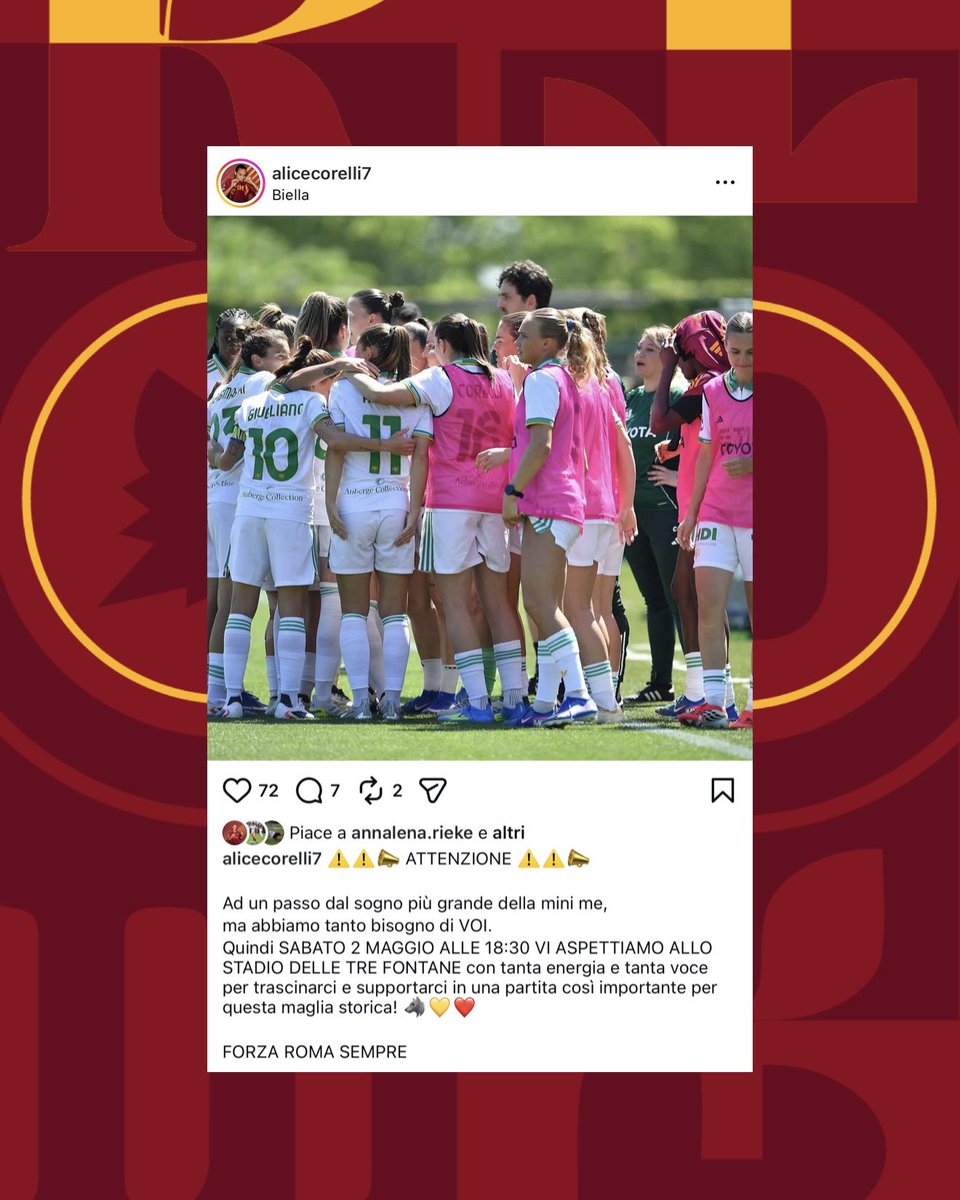 AS Roma Femminile 🇮🇹 tweet media