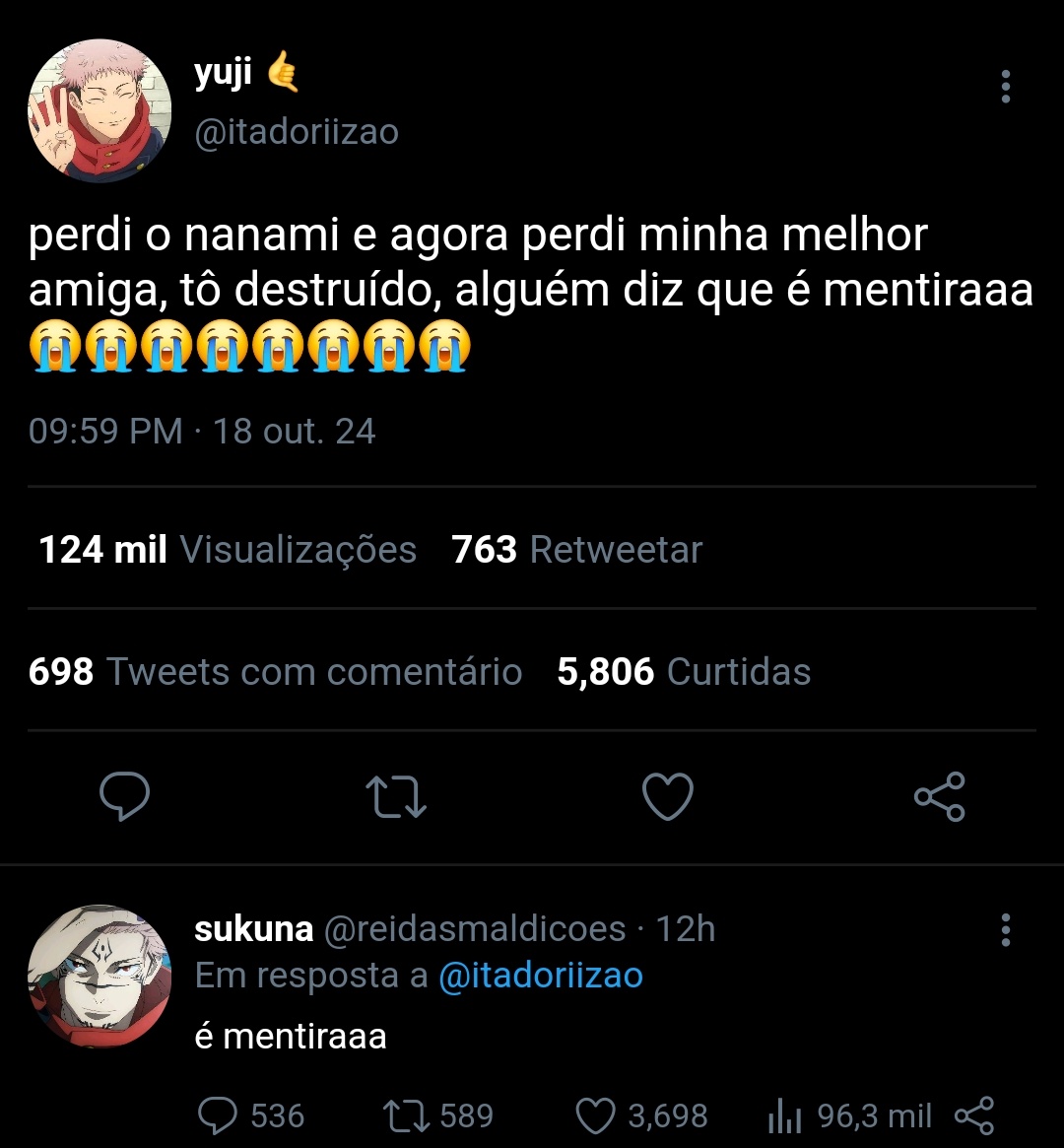 — #jujutsukaisen | one tweet au