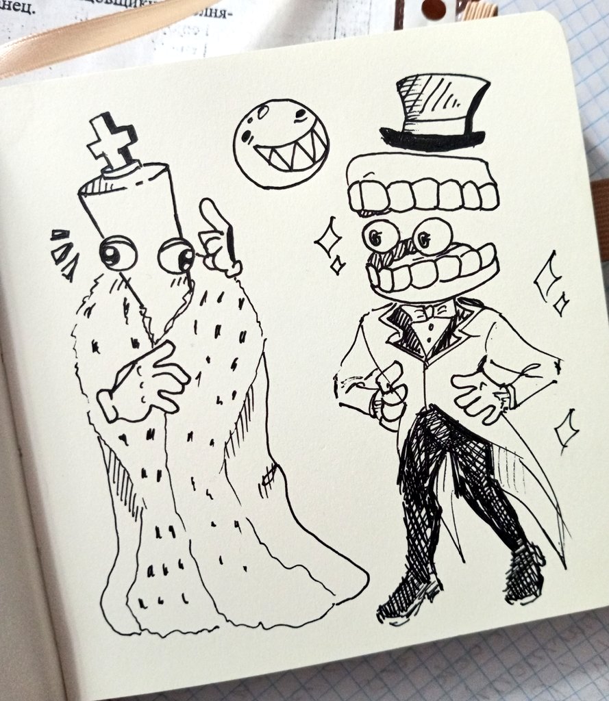 Author1112730's tweet image. #royalteeth #tadc 
Caine and Kinger are my favorites♡