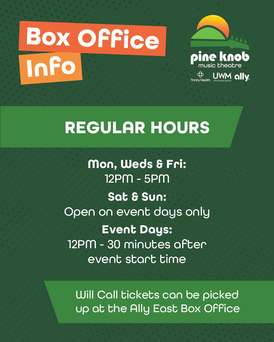 Pine Knob Music Theatre tweet media