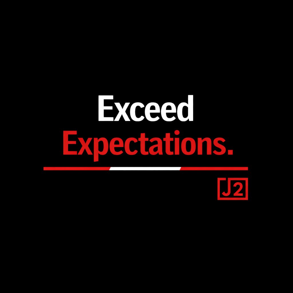 Meeting expectations is the baseline.

We focus on going beyond it.

#J2Solutions #ITStaffing #TalentStrategy #ClientSuccess #BusinessGrowth