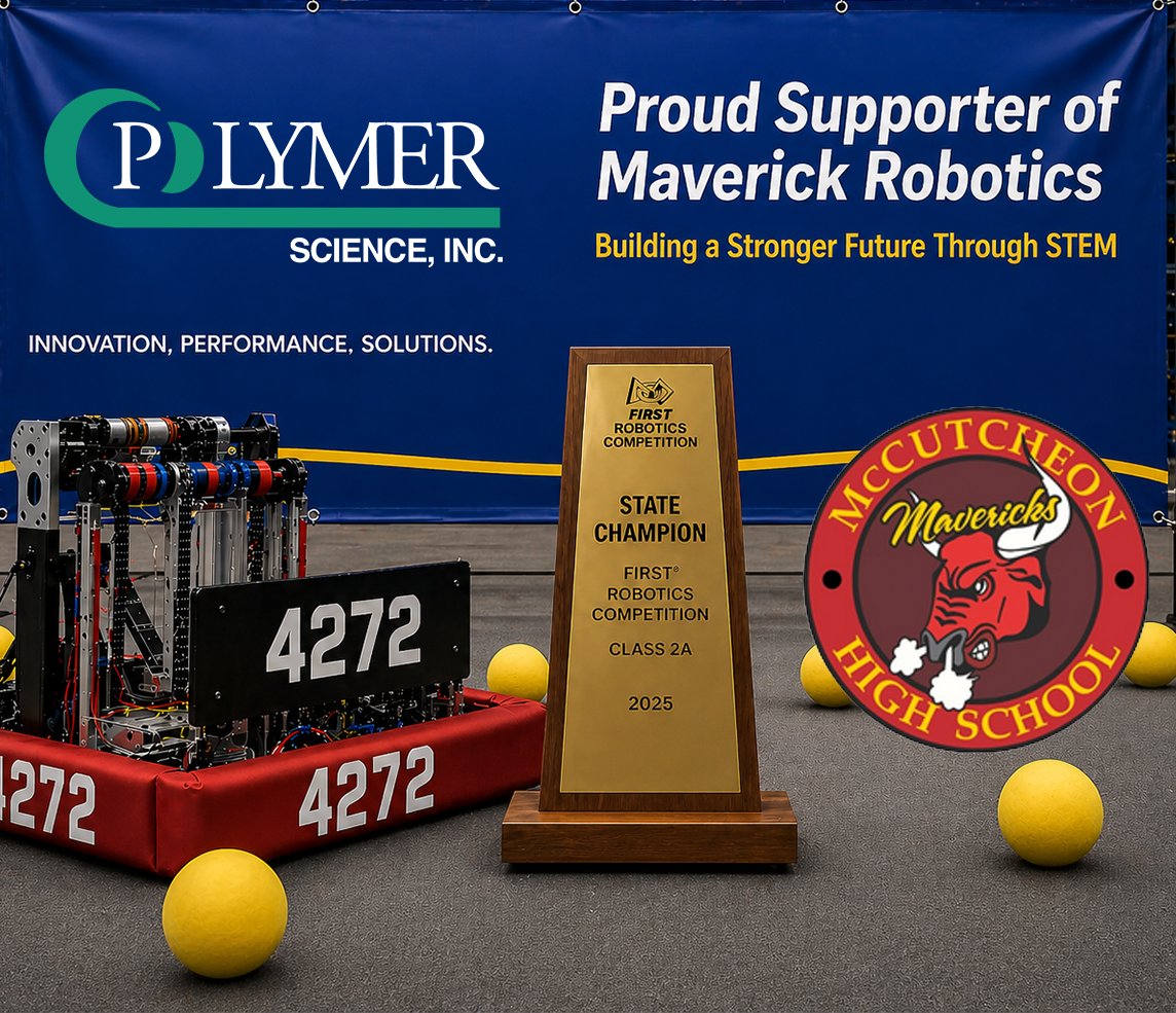 PolymerScience_'s tweet photo. Maverick Robotics / McCutcheon High School

Polymer Science is proud to support hands-on STEM programs that build real engineering capability—this win reflects execution, discipline, and technical skill.

Next: FIRST Championship in Houston.

#STEM #Robotics #FIRST #Engineering https://t.co/BfN1M0A0MD