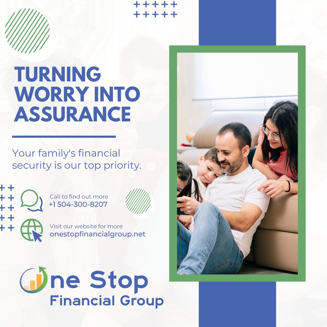 osfgllc1's tweet image. Turning worry into assurance. 🌟 Your family's financial security is our top priority at tinyurl.com/22ffhrgg. Let us protect what matters most. 🛡️❤️ #FamilySecurity #LifeInsurance #PeaceOfMind