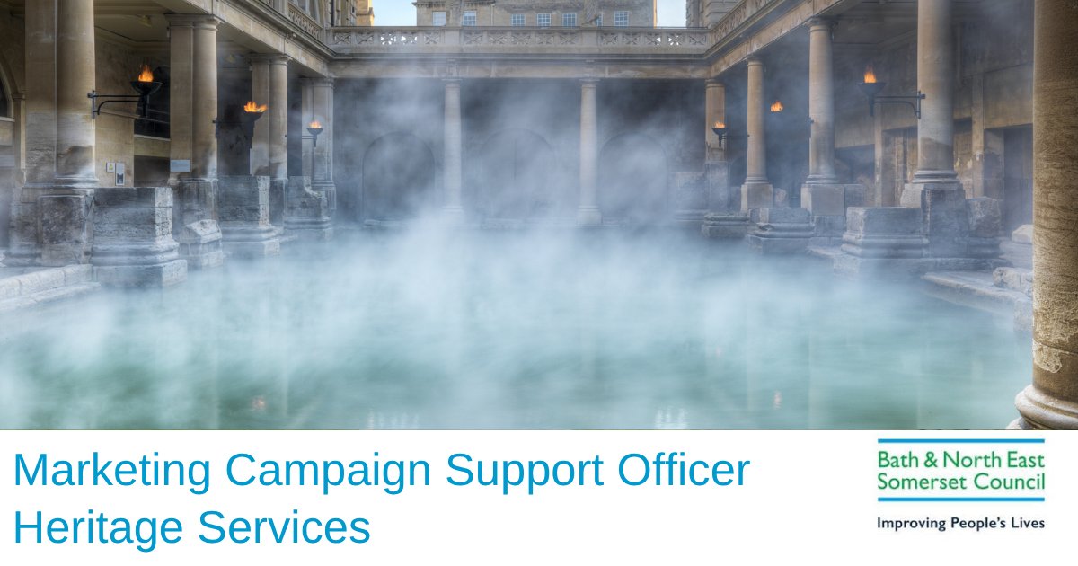 bathnesjobs's tweet image. We’re looking for a proactive Marketing Campaign Support Officer to support the Heritage Services marketing team. 

To apply: ow.ly/vc0N50YL9M0

#Marketing #Officer #Heritage #Bath #Somerset #Improvingpeopleslives #Bathjobs #Bristoljobs

No agencies