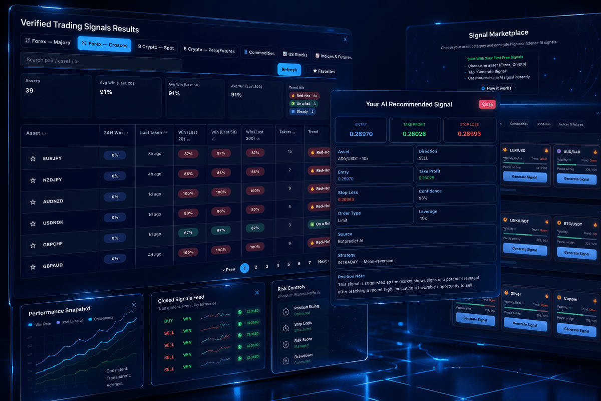 botpredictai's tweet image. PULLBACK TO EMA signal results are in! Out of 7 closed setups, we hit our targets on 5. S… botpredictai.com/pullback-to-em… #tradingeducation #MT5Trading #cfdtrading #algorithmictrading #blockchain #commoditiestrading #pullbackstrategy #tradingpsychology
