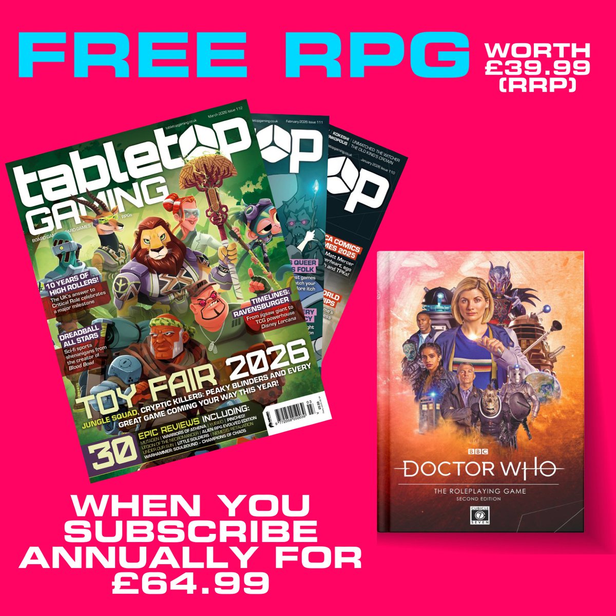 Tabletop Gaming Magazine🎲 tweet media