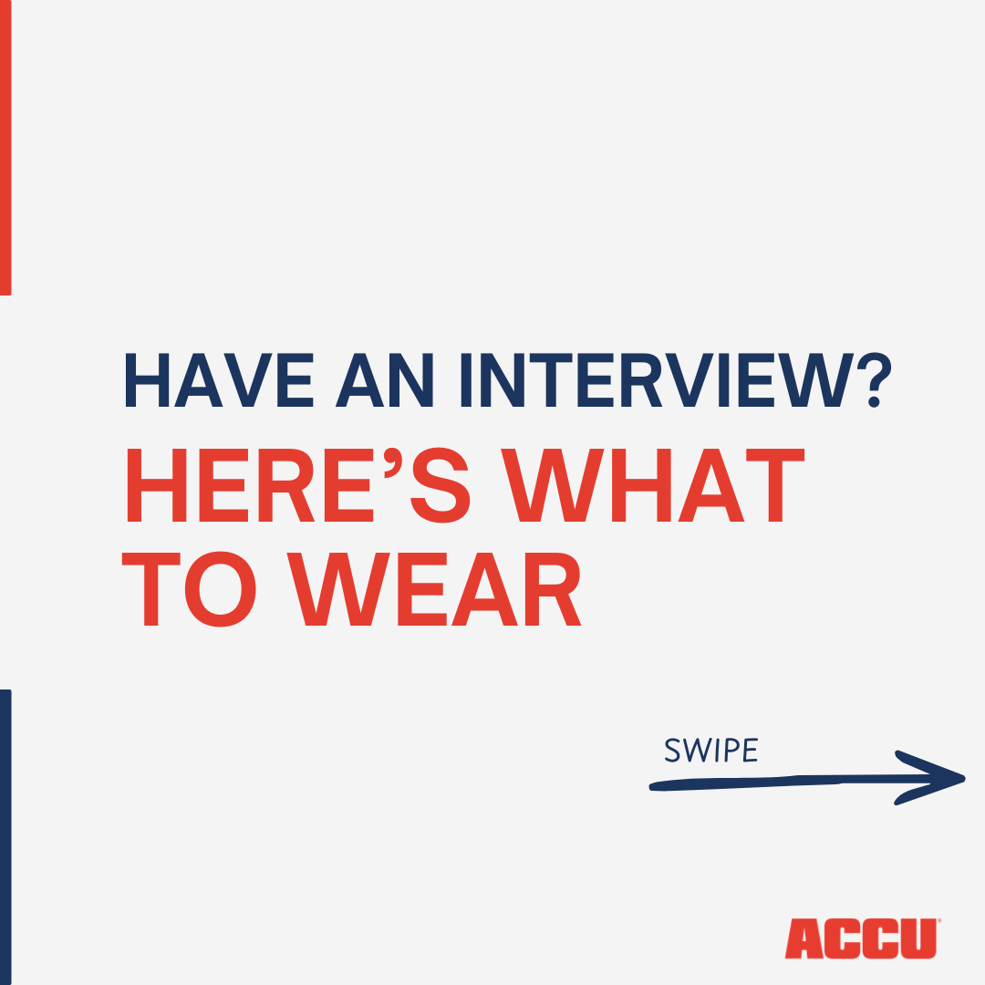 AccuStaffing's tweet image. Getting ready for an interview? Dressing appropriately for the role and workplace helps you make a strong first impression!

#JobSearchTips #Interview #WhatToWear #CareerTips #NowHiring
