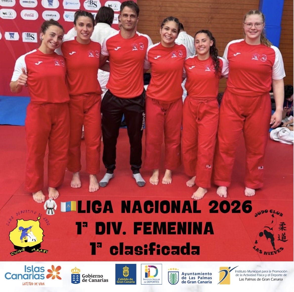 ClubAkari's tweet photo. 1ª Div. Femenina 🥋🇮🇨🫶
1ª jornada con un gran resultado. 
🥋🇮🇨🫶 https://t.co/3MAaq2Dg4N