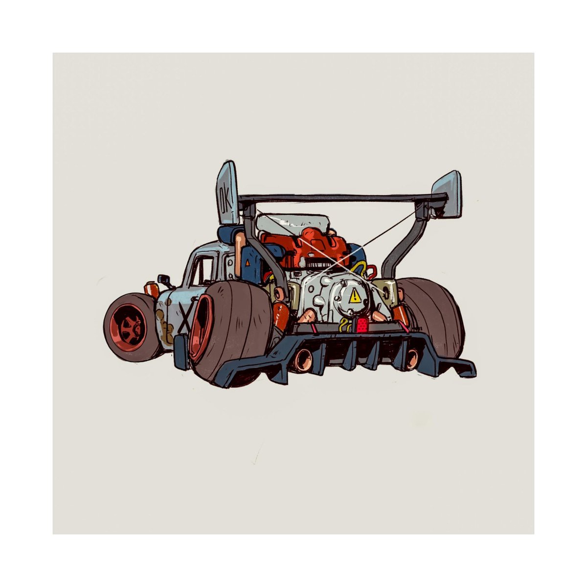 r0cean11's tweet photo. Walls need character. Grab the Backyard Monster Widebody Race Build Poster — $20 of raw garage vibes and big-format attitude for your shop or man cave. Snag one, hang the build. 🔧 https://t.co/2ZWh9fIr1f https://t.co/HKSWLNPnBl