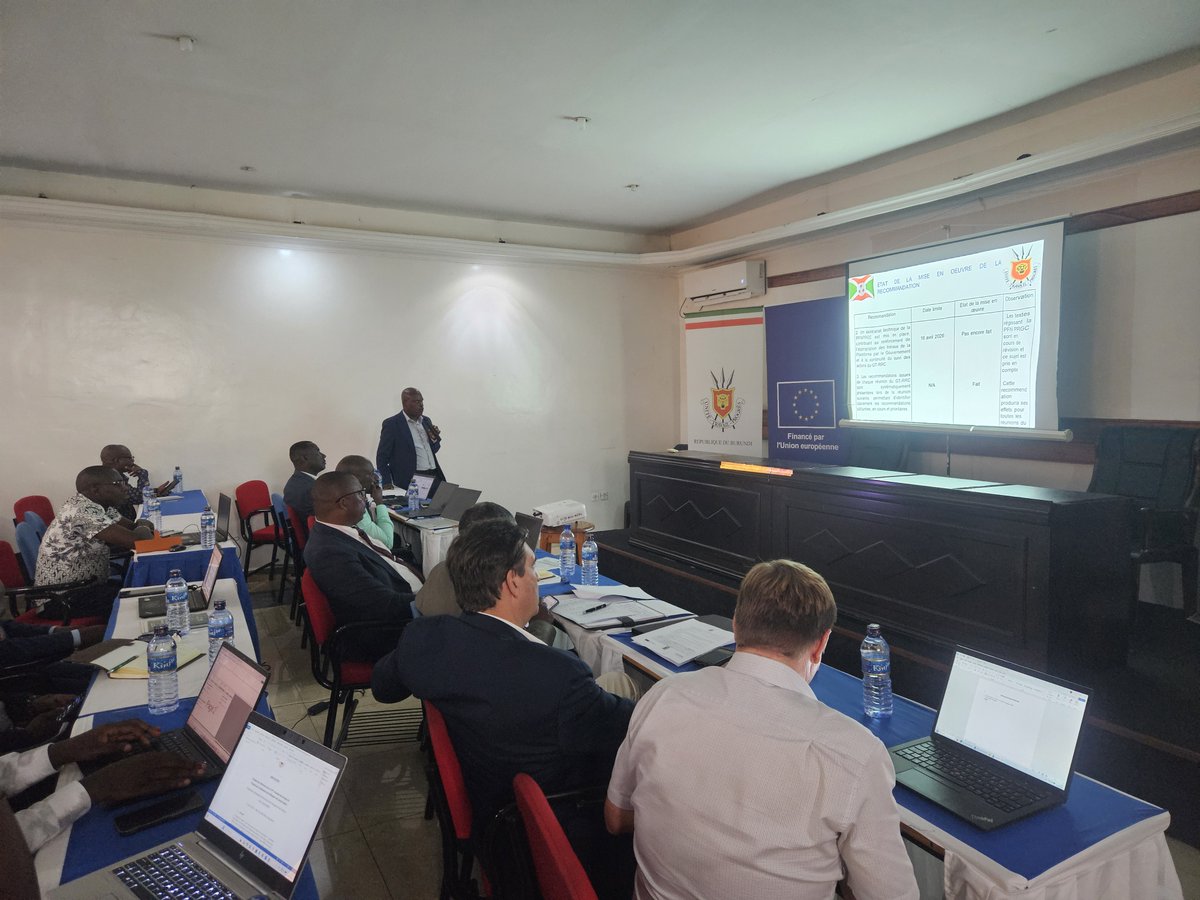 PNUDBurundi's tweet image. 13è réunion du groupe de travail sur la #RRC au #Burundi
Sous le lead de la plateforme nationale de prévention des risques &amp;amp; gestion des catastrophes, le #PNUD à travers le projet "Renforcement de la gouvernance des risques de catastrophes" financé par l'#UE, a appuyé l'activité