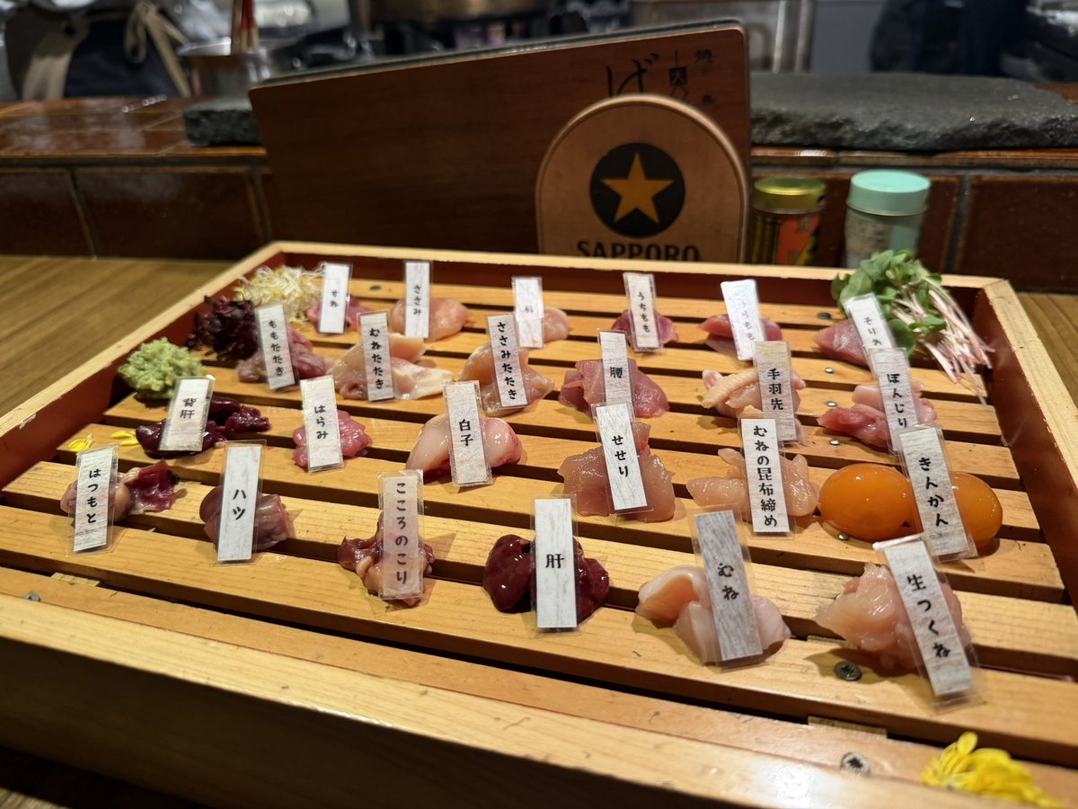 tribute_habit's tweet photo. 24種生肉盛りはいつ来てもテンション上がる🍖 https://t.co/LNSPQ4sM5o