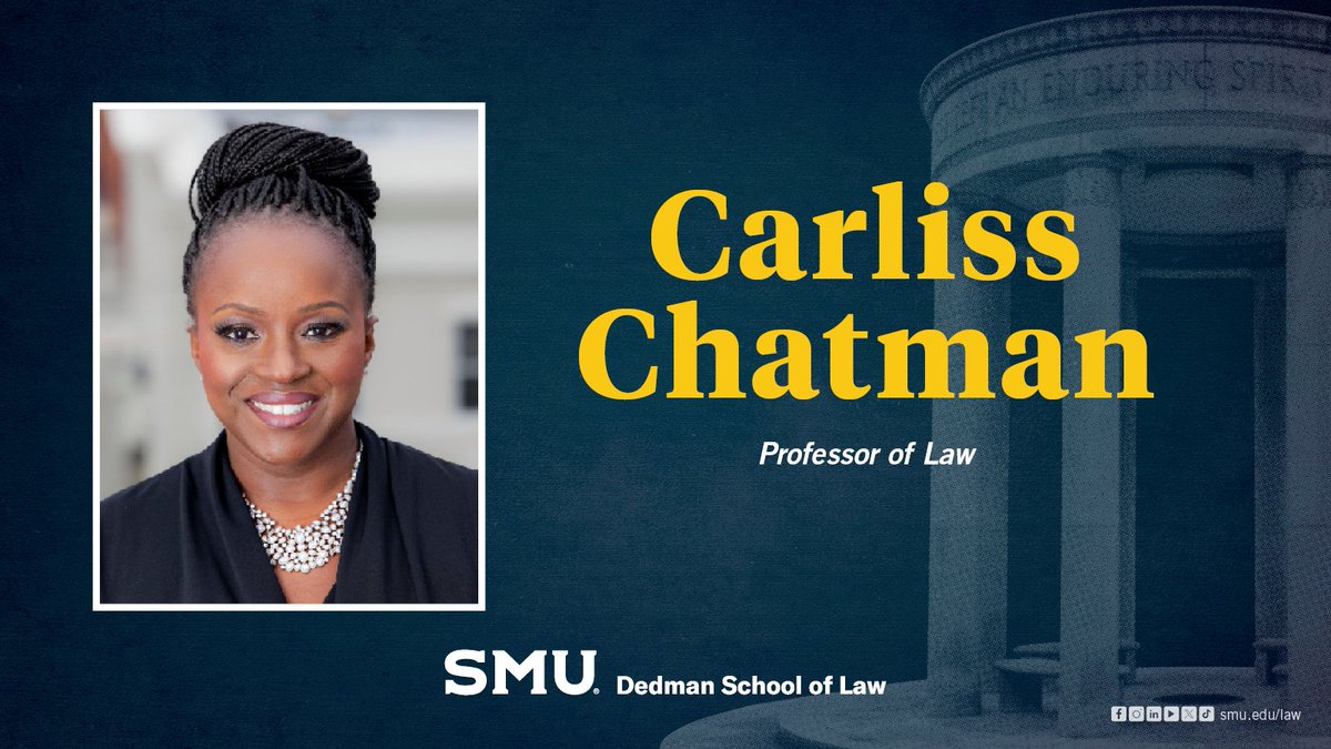 SMU Dedman School of Law tweet media