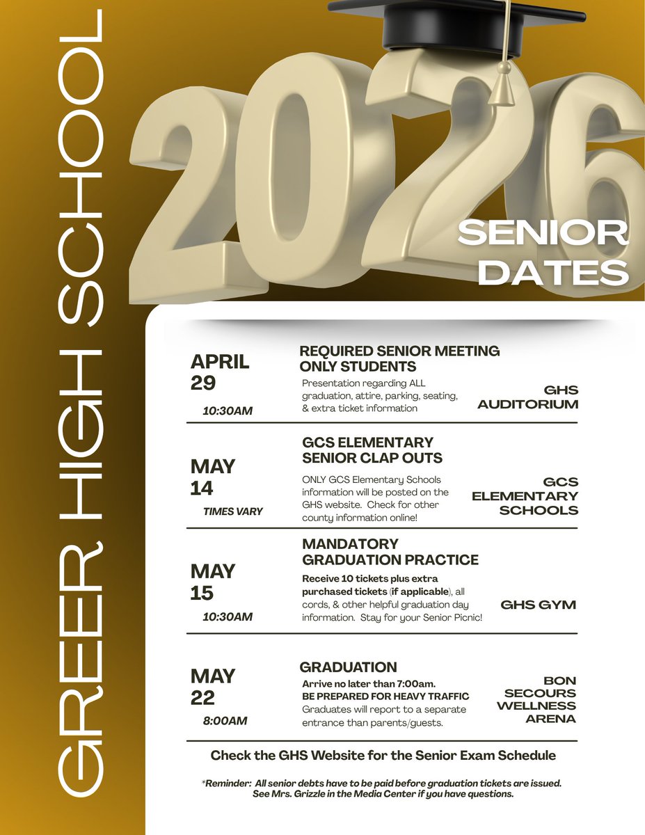 Greer High School tweet media