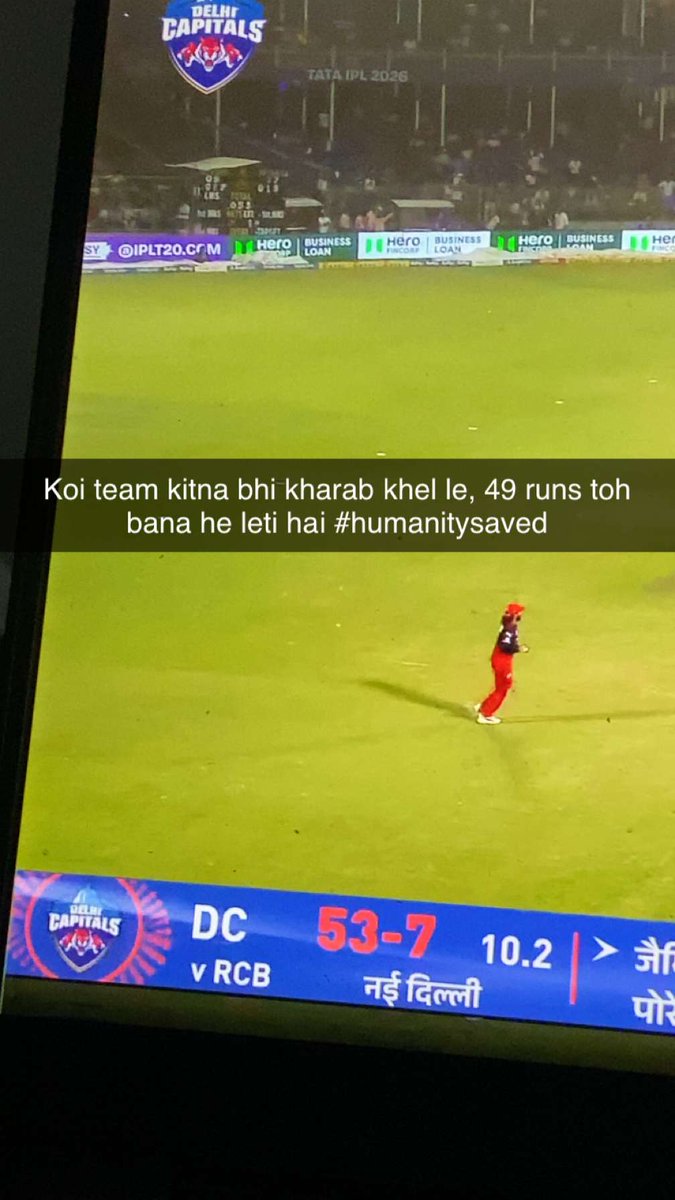 theharshraj_'s tweet photo. #DCvsRCB https://t.co/Ng2VXsOTKp