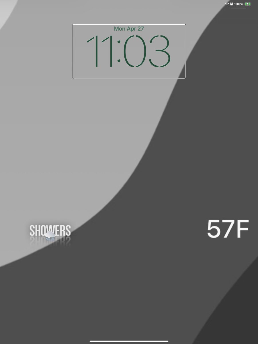 austynjohnson26's tweet image. Custom #wallboard 🌧️🫧

Inspired by Fav Weather by @daddykool666  
Wall: Noctis Wave by @tweetbyyahn

Simple and calm with the live weather widget.

Hope it brings some calm ✨