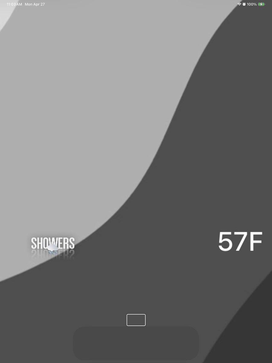 austynjohnson26's tweet image. Custom #wallboard 🌧️🫧

Inspired by Fav Weather by @daddykool666  
Wall: Noctis Wave by @tweetbyyahn

Simple and calm with the live weather widget.

Hope it brings some calm ✨