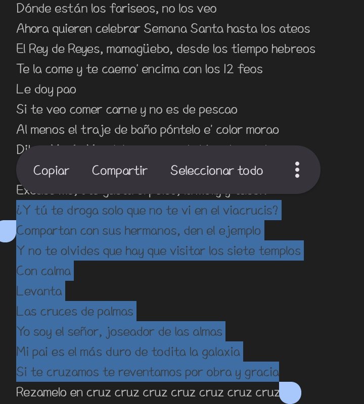 syoukeke's tweet photo. Cómo se acusa de blasfema a una vaina que básicamente dice celebren semana santa como es?? https://t.co/so60YhahdZ