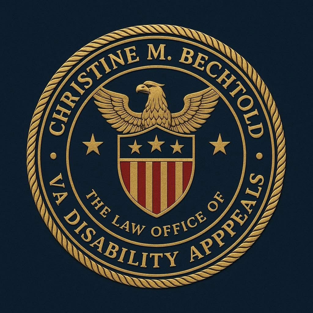 VA Supplemental Claims
"If you have new and relevant evidence to submit or want to request a review of your claim based on a change in law, a Supplemental Claim may be an option for you."
Contact VA accredited attorney Christine@Bechtold-Law.com for your free VA disability appeal