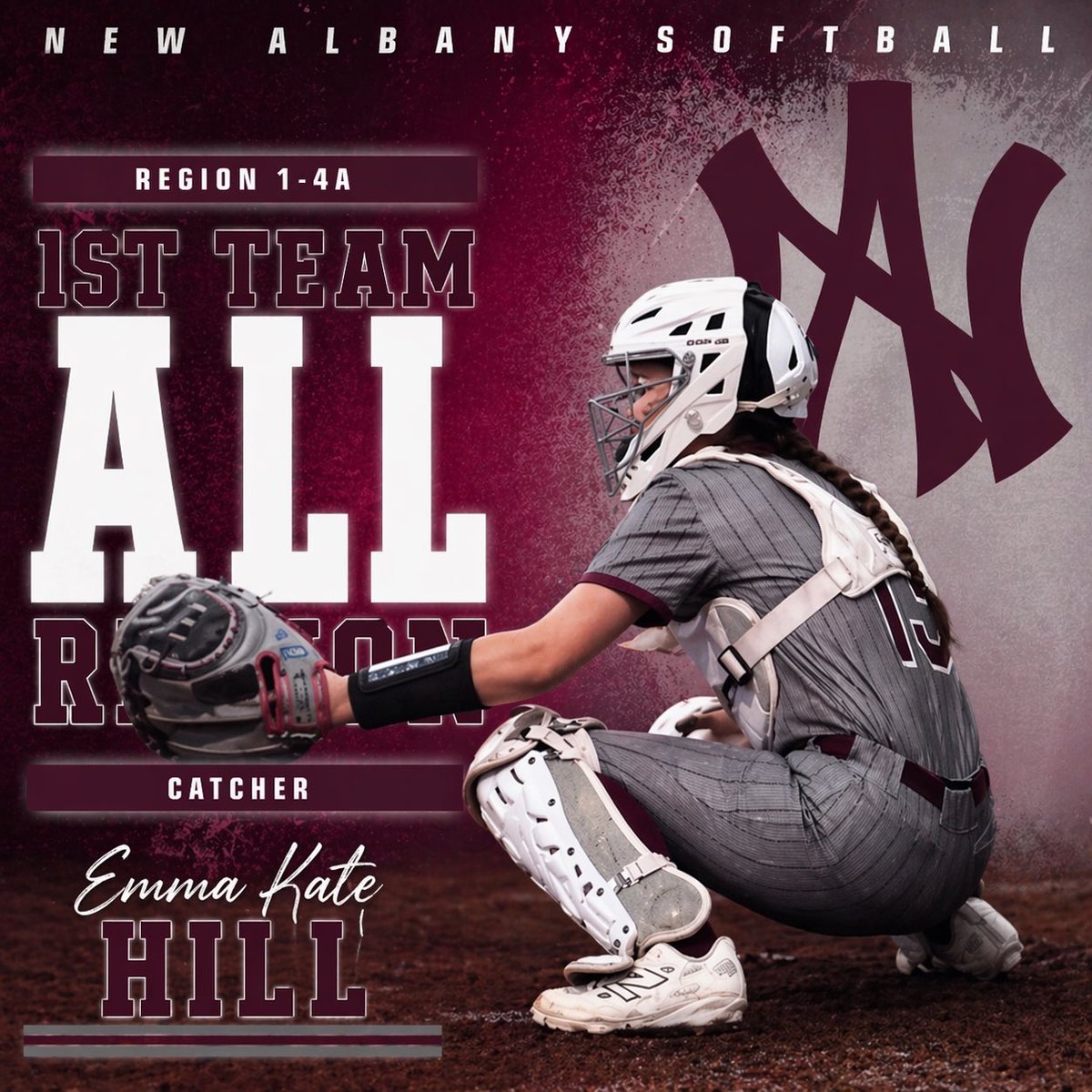 HailMaroon's tweet photo. Congratulations to Emma Kate Hill on 1st Team All Division! https://t.co/lGpjA2Np2T