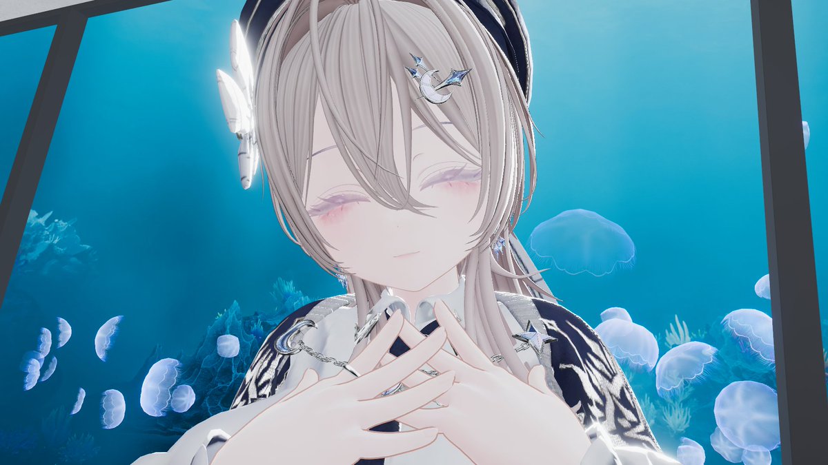 今日のぶいちゃも最高でした～。明日は忙しいぞ。寝ます。おやすみ。 #VRChat #Kumaly3D