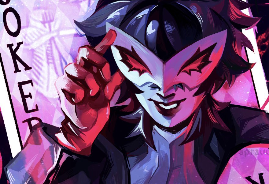 apravvlen's tweet photo. #joker card 
✮ ☆ ★ ☆ ✮ 
        #persona5 
            #renamamiya https://t.co/DhOA25t1uD