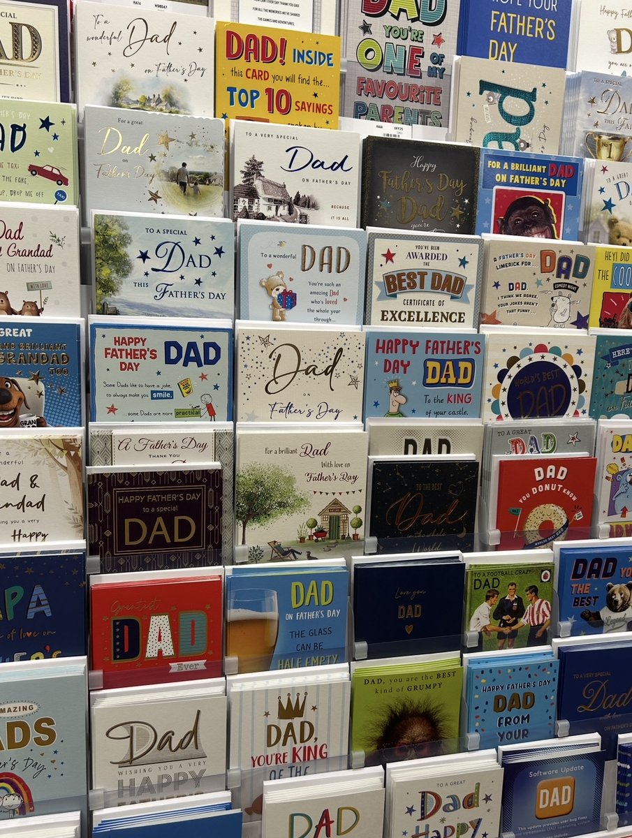merrioncentre's tweet photo. Father’s Day is just around the corner! 🎉💙

Looking for the perfect card for that amazing man in your life? 👨‍👧‍👦✨ Head to the Merrion Centre and stop by Cards Direct for hundreds of great options to make him smile! 🛍️��

#FathersDay #GiftIdeas #CardsForDad #MerrionCentre #CelebrateDad