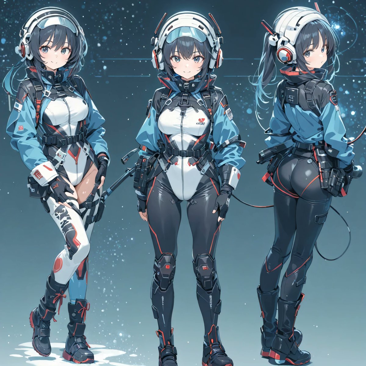 2024年2月6日の作品を「Re:Work」」 「[stable diffusion 1.5]もしくは