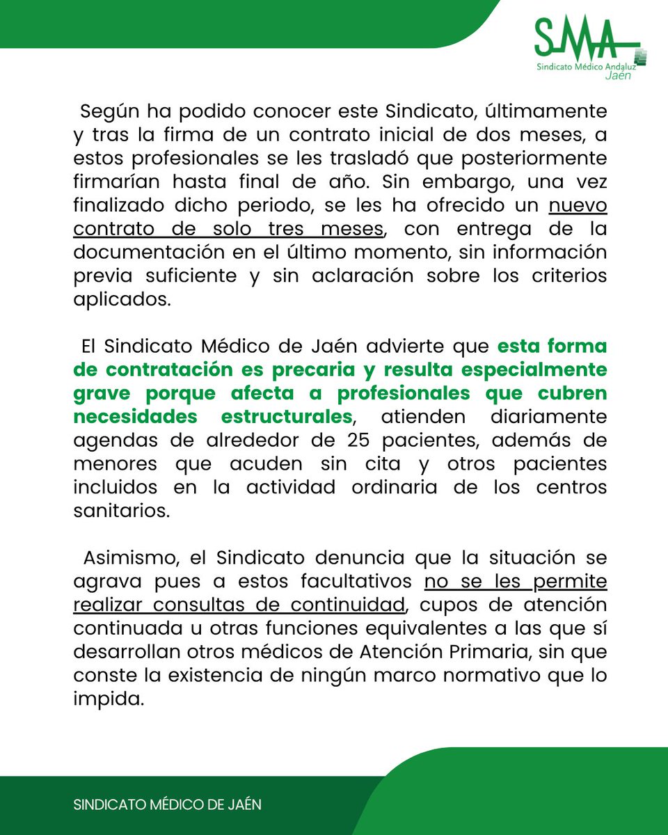 S. MÉDICO ANDALUZ JAÉN tweet media