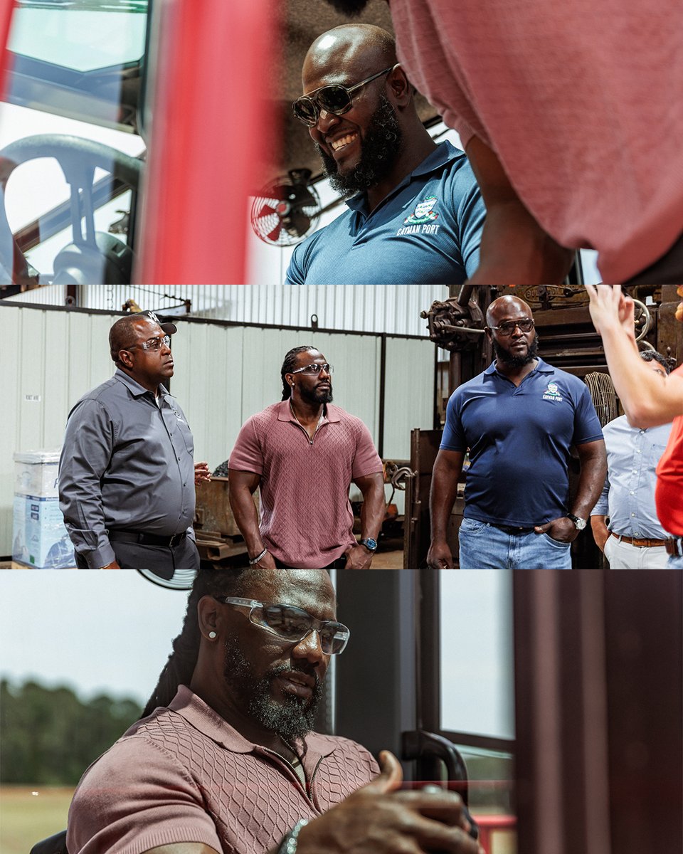 Taylor_Machine's tweet photo. It was great having Port Cayman visit our plant and see their new XLC975 container handler up close. 💪 For 40 years, we’ve been proud to support their operation, and we look forward to continuing that partnership for years to come.

#taylormachineworks #wearetaylor #taylorbigred https://t.co/oaR4pbhouA