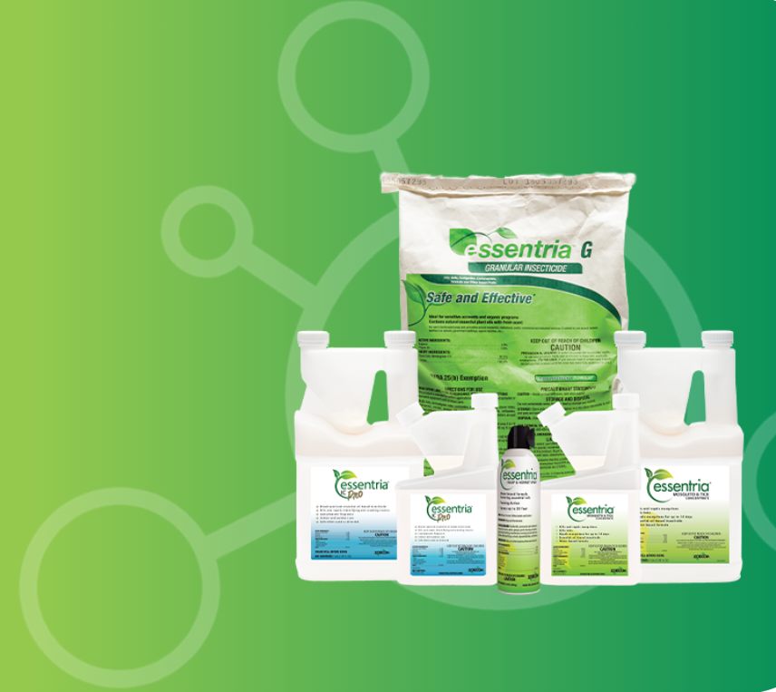 As FIFRA 25(b) Exempt, you can feel good about treating sensitive spaces with Essentria products, while your customers will feel good about it, too. Trust the botanical line of Essentria products and its plant-based active ingredients to get the job done for you in an