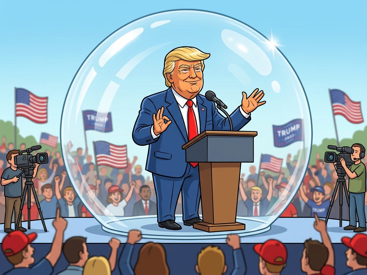 HillBillyLi's tweet photo. @RpsAgainstTrump #BubbleBoy https://t.co/OXaUQI8VKN