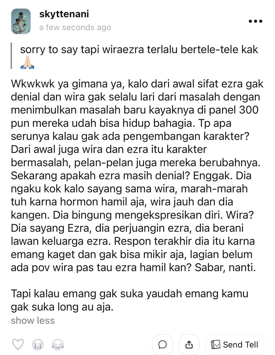 momae. WiraEzra End. tweet media