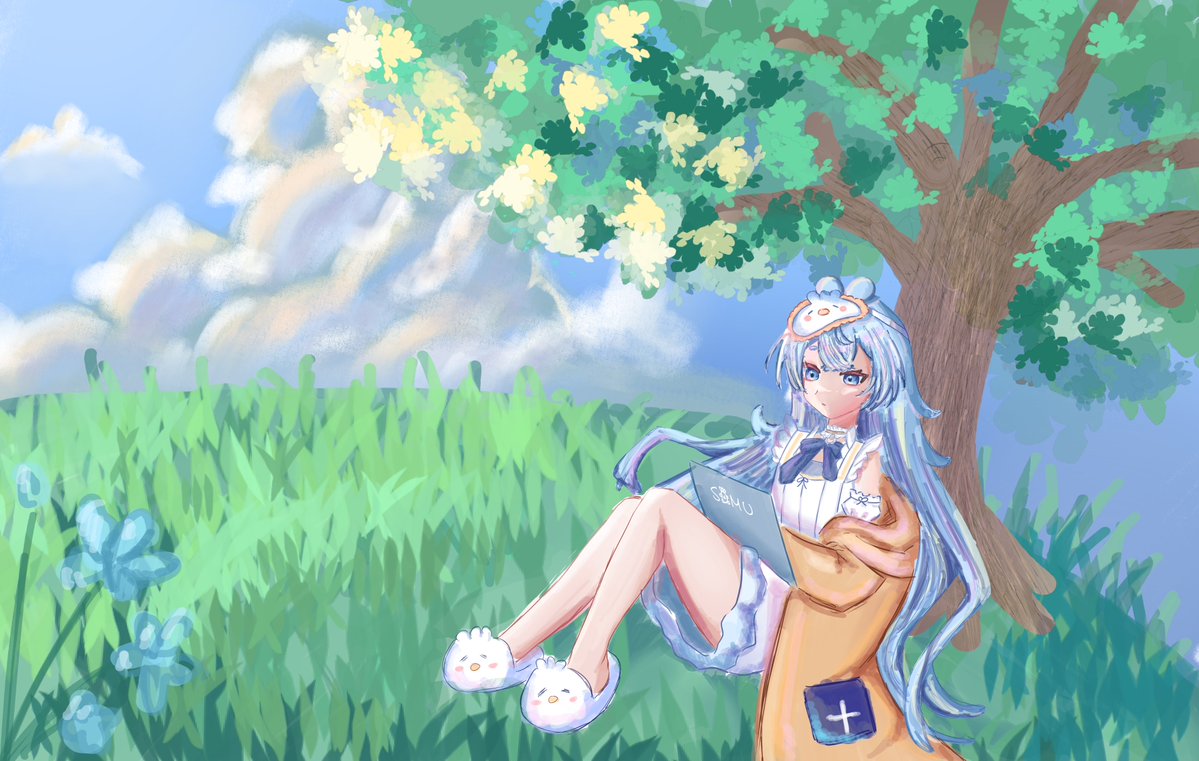 inase_somu's tweet image. somu 
#oc #illustration #design #vtuber #HKvtuber #ENvtuber