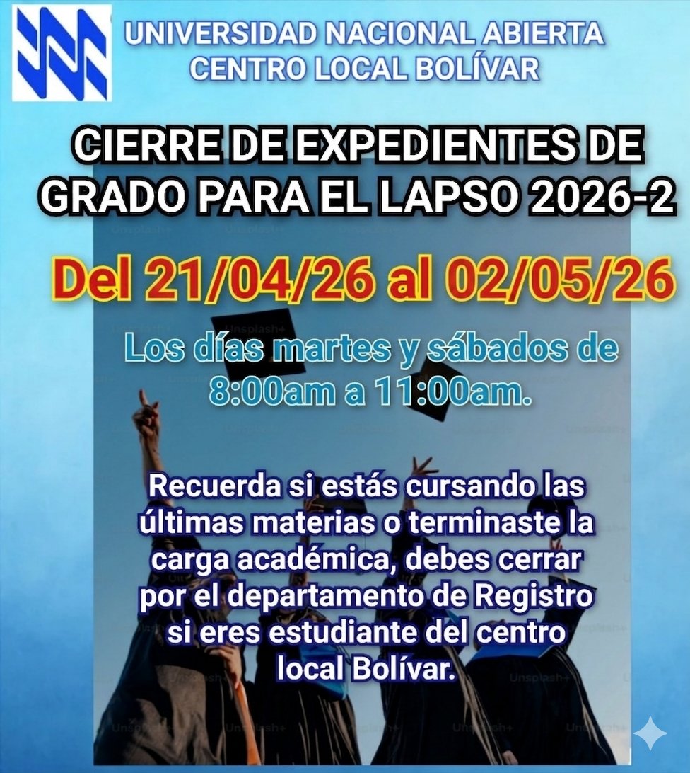 UNA_CLBolivar's tweet photo. https://t.co/aDy6eMpa3i