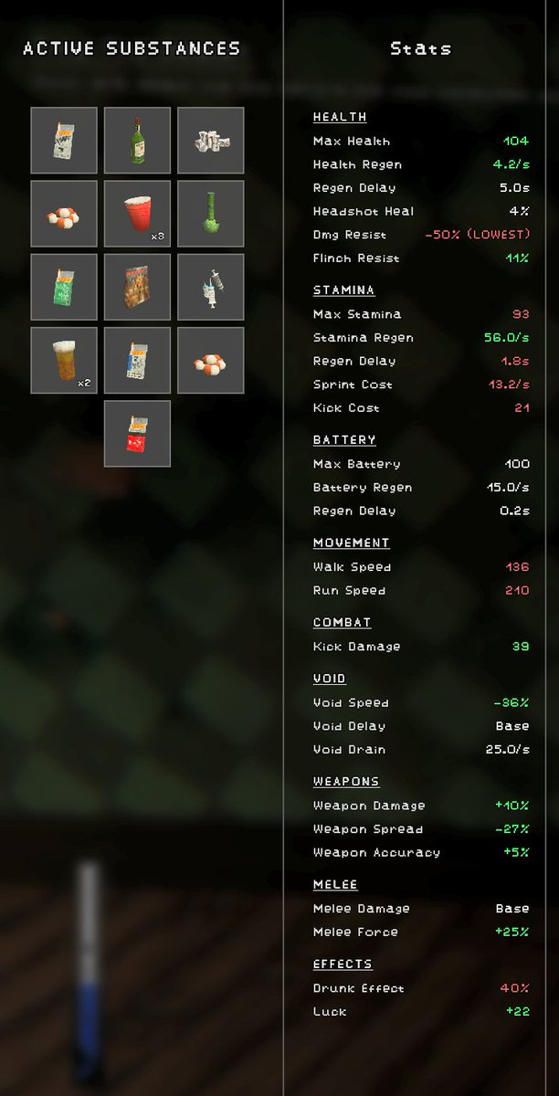 CryoLich_'s tweet photo. Couple more features added to The Festering - Withdrawals release tomorrow!

-25 Achievements with in-game panel for you to track progress.
-You can track your stats for the run in the pause menu!
-There is a first time tutorial for when you first boot up a run
#indiedev #gamedev https://t.co/hqUacPaVyB