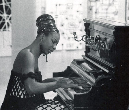 Nina Simone on piano...