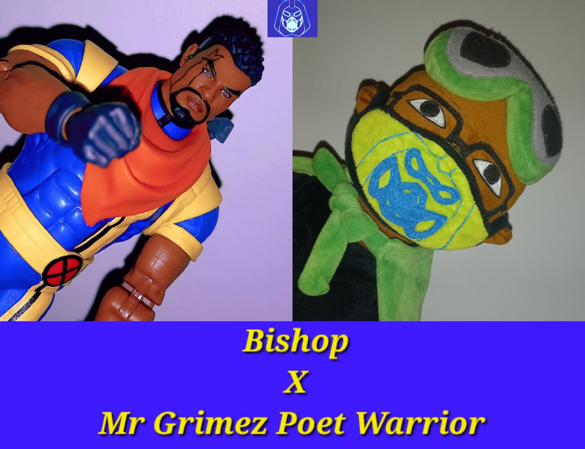 MrGrimezReal's tweet image. Bishop X Mr Grimez Poet Warrior 

#LucasBishop #XMen #XMen97 #XMenAnimatedSeries #Animation #Mutants #MarvelComics #MarvelLegends #MarvelUniverse #MultiverseSaga #MrGrimezPoetWarrior #TimeTravel #Plushie #Budsies #ActionFigure
