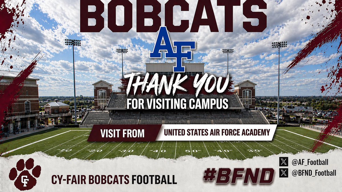 Cy-Fair HS Football tweet media