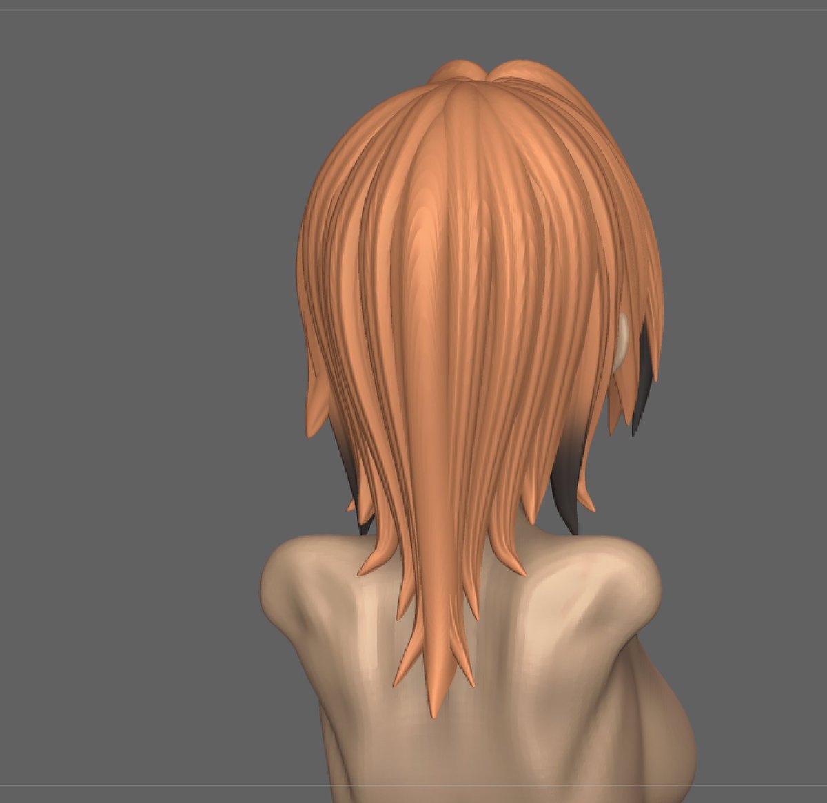 ZT5oW2c8pzZQ6eJ's tweet image. もっともさもさにしたい。
ビキニとツナギとエプロンを着せる
#zbrush  #フィギュア