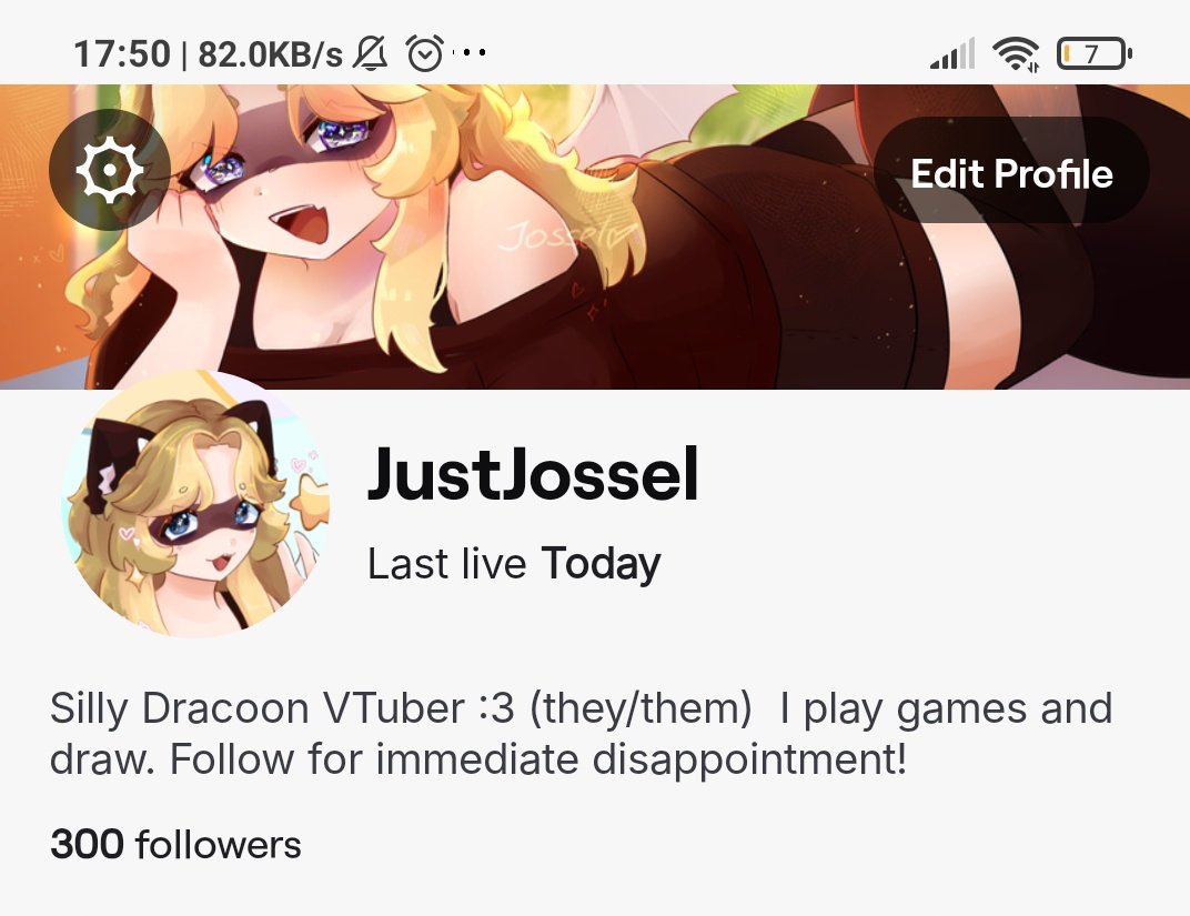 Jossel 🦝✨ Silly Dracoon VTuber tweet media