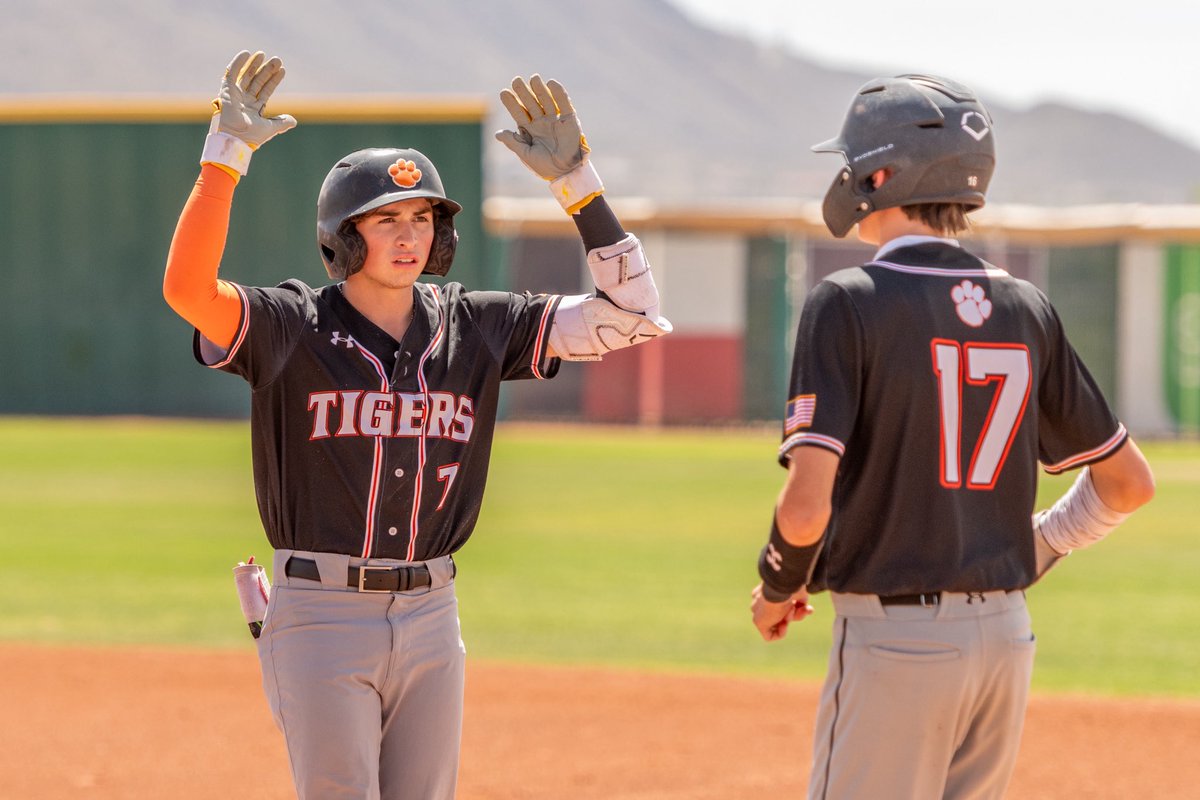NoahVeith's tweet photo. Back To Pitching: 

4 weeks ago I suffered a severe sprain in my throwing wrist during a steal/slide. I’ve been able to battle through it both hitting and fielding, but wasn’t able to pitch until this week.

Friday vs. Dist. #1 Canutillo High School: got the start and threw 2 shutout innings with 2K, and added 2 hits at the plate. Limited pitch count to be ready for the next day.

Less than 24 hours later, started our playoff play-in vs. Andress High School: nearly 5 innings, 5K, 5 hits allowed, earned the win + 2 more hits — clinching a playoff spot.

Grateful to be back on the mound and closer to 100%.