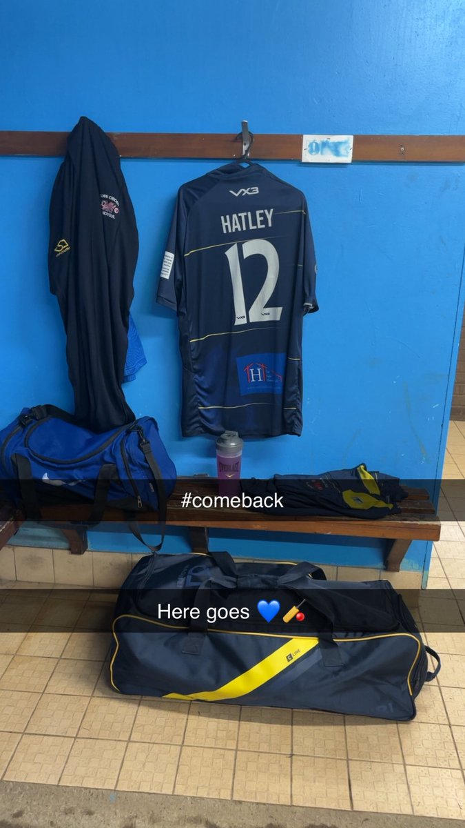 DafHatley's tweet photo. Great to be back playing yesterday, it was   694 days since I last played a game.

Been a long whole journey with being out with Injury and my Epilepsy. 

Here’s hoping that this upcoming season is a good one and a enjoyable one 💙🏏 https://t.co/6eZkhiOSdQ